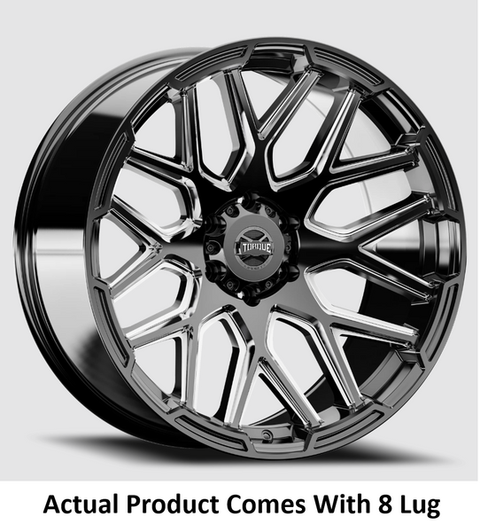Torque Wheels 22 Inch Elite Wheel (MPN: TW409C-22118713-25)