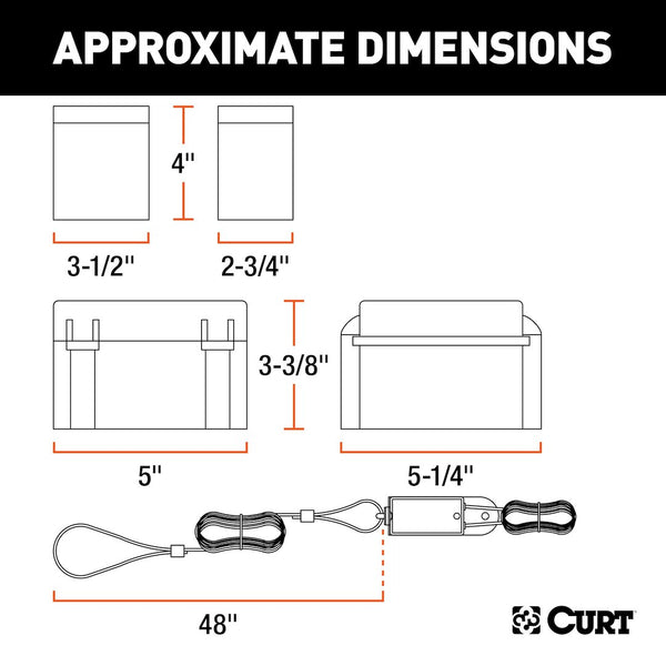 Curt Trailer Breakaway System Kit (MPN: 52041)