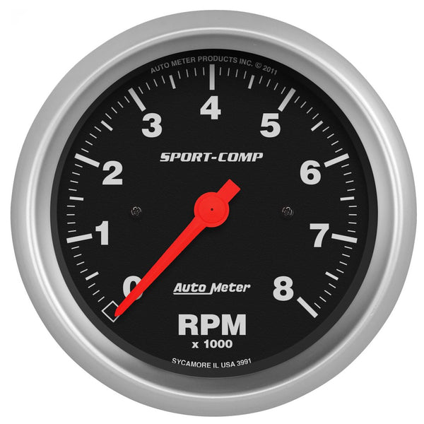AutoMeter Sport-Comp Tachometer (MPN: 3991)