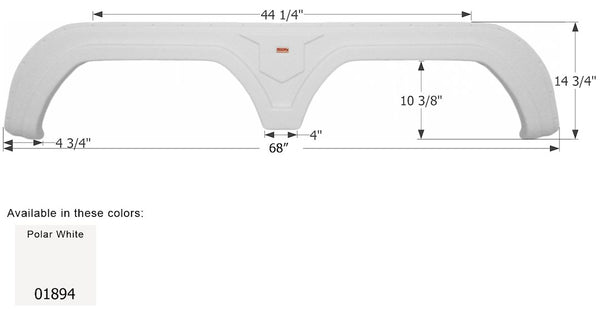 Icon Fender Skirt for Cobra Models (MPN: 01894)