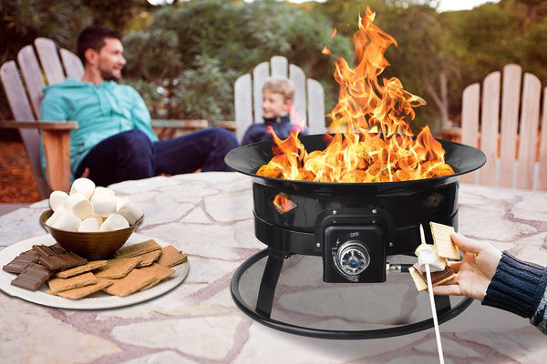 Flame King 19 Inch Round Fire Pit (MPN: FKG6501D)