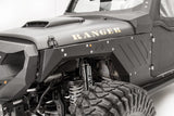 Fab Fours Armor System Front Fender (MPN: JK1000-B)