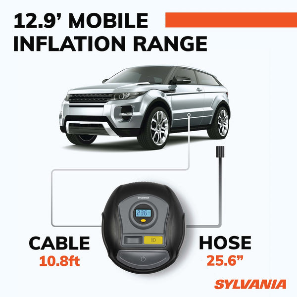 Sylvania Portable Tire Inflator (MPN: RTC600.BX)