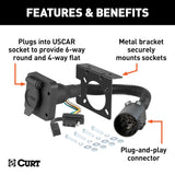 Curt Trailer Wiring Connector (MPN: 55664)