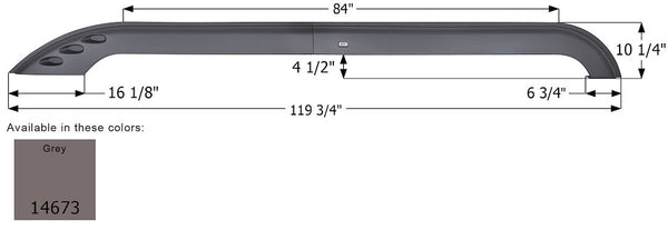 Icon Fender Skirt for MVP RV Envy Models (MPN: 14673)