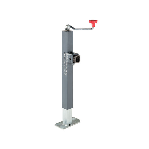 Bulldog Manual Square Topwind Swivel Trailer Tongue Jack (MPN: 195312)