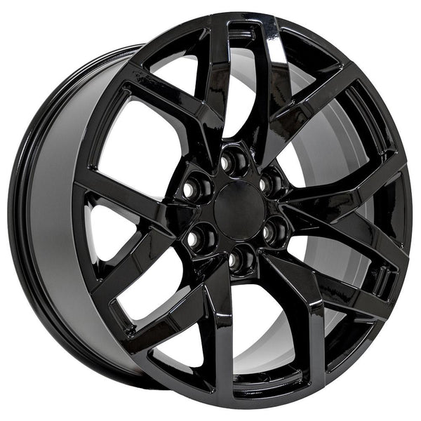 OE Wheels CV66 Gloss Black Wheel (MPN: CV66-20090-6550-28B)