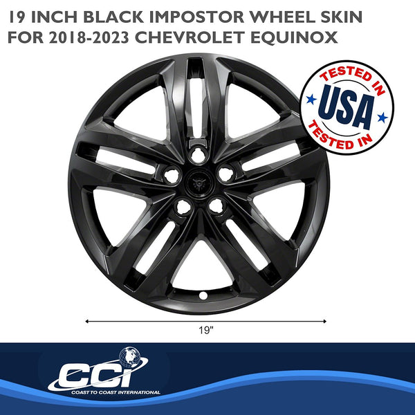 Coast To Coast Impostor Wheel Skin (MPN: IWCIMP415BLK)