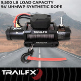 TrailFX XV95 Series Vehicle Recovery Winch (MPN: WXVS95B)