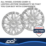 Coast To Coast 15 Inch Wheel Cover Set (MPN: IWC50715S)