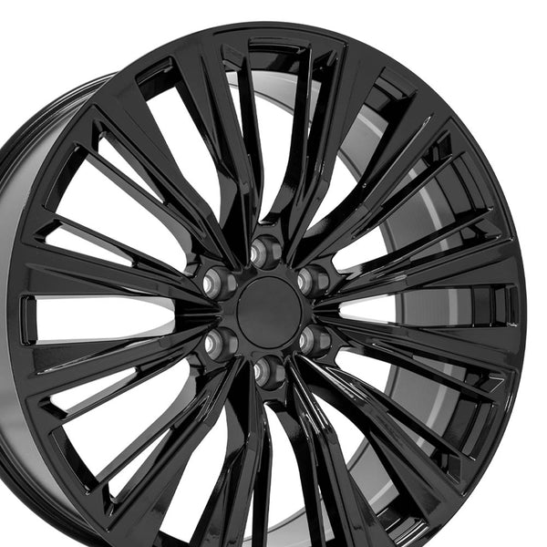 OE Wheels CA93 Gloss Black Wheel (MPN: CA93-24100-6550-28B)