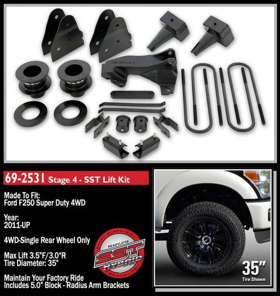 ReadyLIFT SST Stage 4 Lift Kit (MPN: 69-2531)