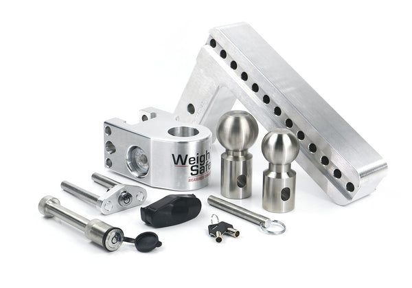 Weigh Safe Trailer Hitch Ball Mount (MPN: WS10-2.5-KA)