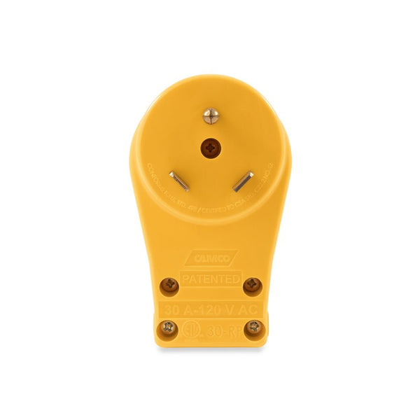Camco 30 Amp Power Grip Replacement Plug (MPN: 55245)