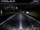 Triple-R Light Sentinel LED Driving Light (MPN: 0S9-US-PL-WM)