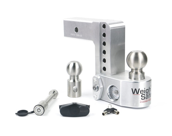 Weigh Safe Trailer Hitch Ball Mount (MPN: WS6-2.5-KA)