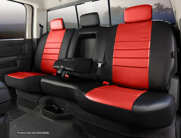 Fia LeatherLite Simulated Leather Seat Cover (MPN: SL62-90 RED)