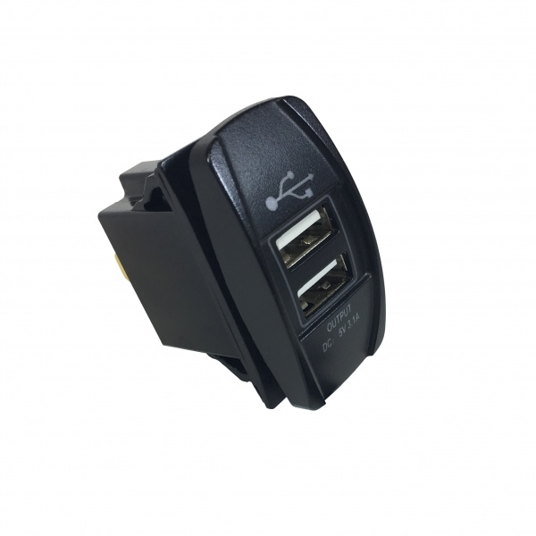 WirthCo USB Outlet With Dual USB Ports (MPN: 20603)