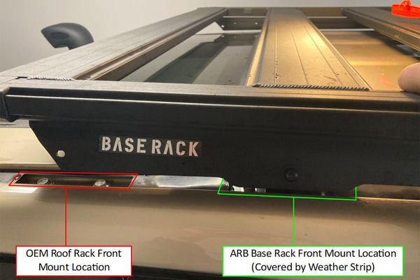 Roof Basket Mounting Kit (MPN: 17913010)