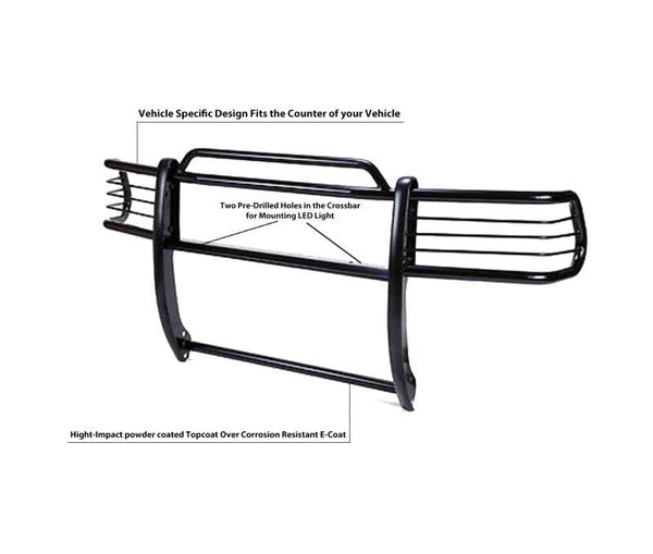Black Horse Off Road Grille Guard (MPN: 17FP26MA)