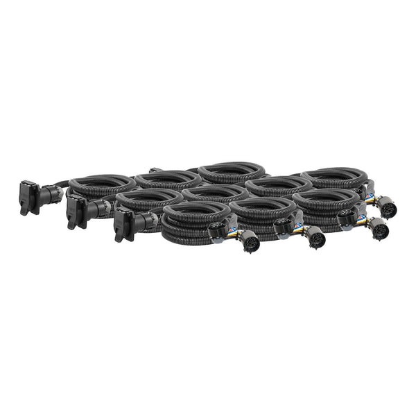 Curt 10 Foot Trailer Wiring Connector Extension (MPN: 56000010)
