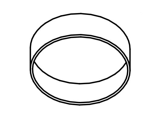Ventline Exhaust Fan Trim Ring Extension (MPN: BVA0228-05-46)