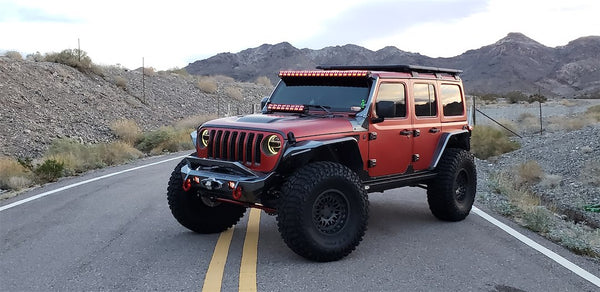 Road Armor Light Bar Mounting Kit (MPN: 518LMP0B)
