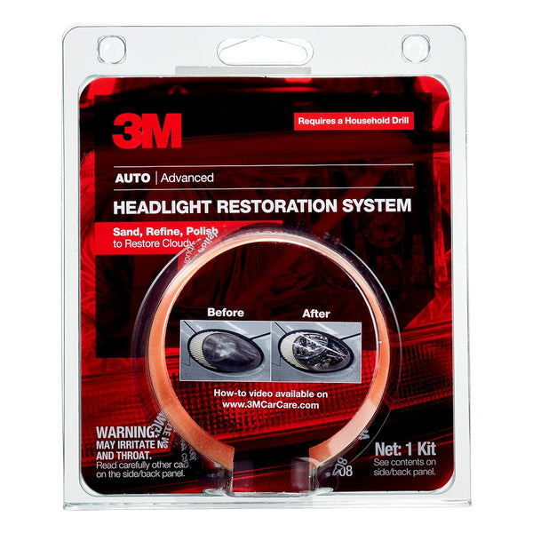 3M Headlight Restoration Kit (MPN: 39008)