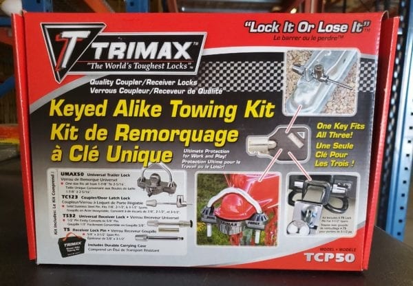 Trimax Trailer Coupler Lock (MPN: TCP50)