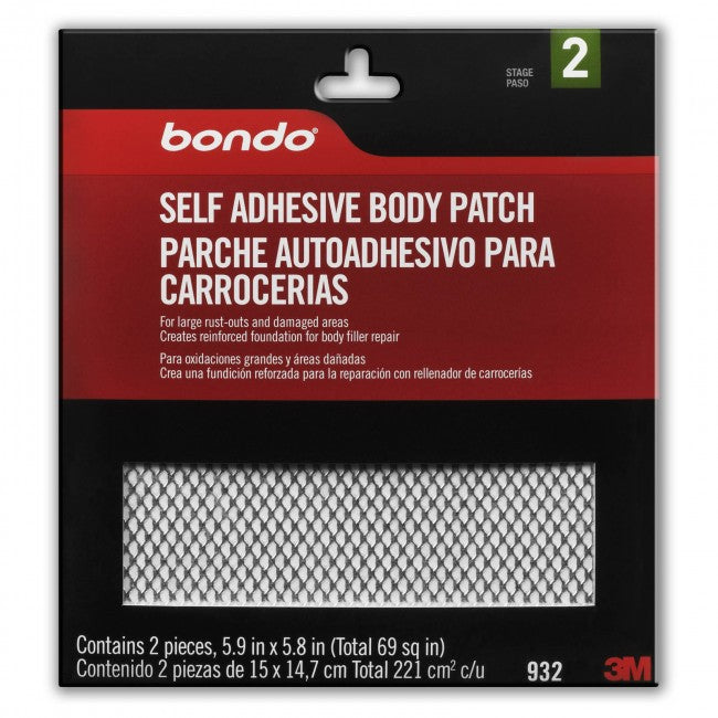 Body Patch Bondo Self-Adhesive Body Patch (MPN: 932) – Sprinter Parts Depot