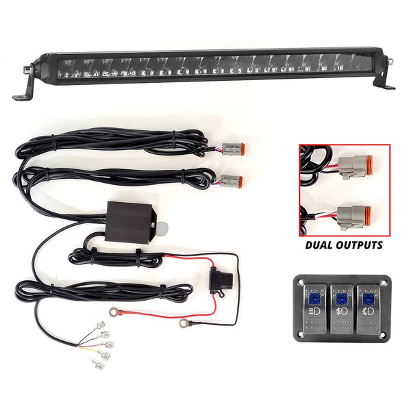 XK Glow Razor Series LED Light Bar (MPN: XK064020-DFS-KIT)