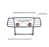 Black Horse Grille Guard Kit (MPN: 17GT30MA-PLFR)