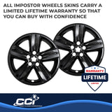 Coast To Coast Impostor Wheel Skin (MPN: IWCIMP437BLK)