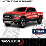 TrailFX Nerf Bar 4 Inch Oval Tube Side Steps (MPN: A1535B)