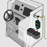 Battery Tender WaveCharge 2-Bank Battery Charger (MPN: 022-1002-DL-WH)