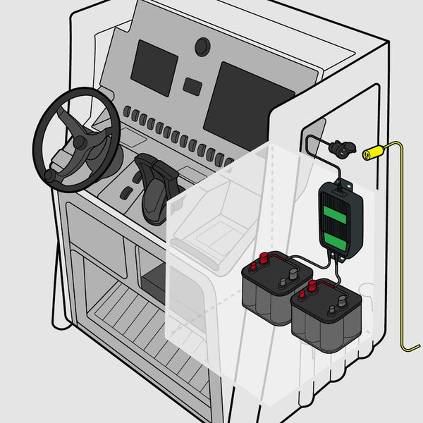 Battery Tender WaveCharge 2-Bank Battery Charger (MPN: 022-1002-DL-WH)