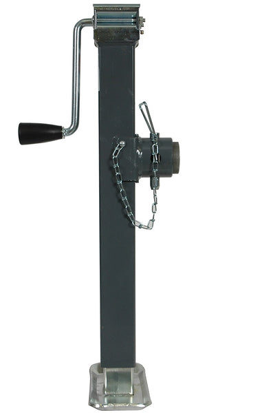 Manual Square Sidewind Swivel Trailer Tongue Jack (MPN: 195356)