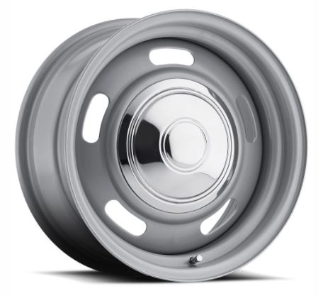 Cragar Silver Rally Wheel (MPN: 1527475240B)