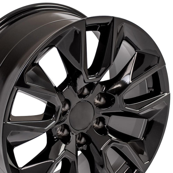 OE Wheels CV32 Gloss Black Aluminum Wheel (MPN: CV32-20090-6550-28B)