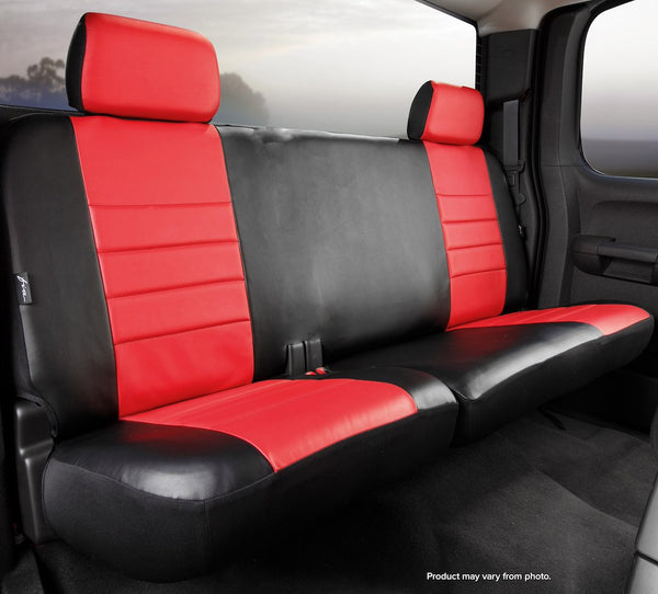 Fia LeatherLite Simulated Leather Seat Cover (MPN: SL65-3 RED)