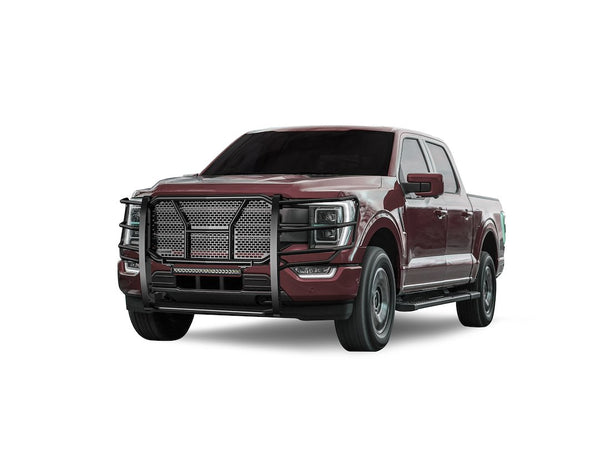 Black Horse Offroad Grille Guard (MPN: RU-FOF116-B-K2)
