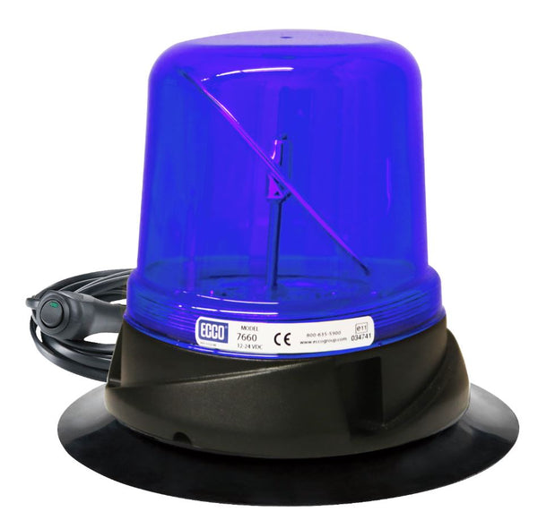 Ecco Electronic 7660 Series Rotoled Beacon (MPN: 7660B-VM)