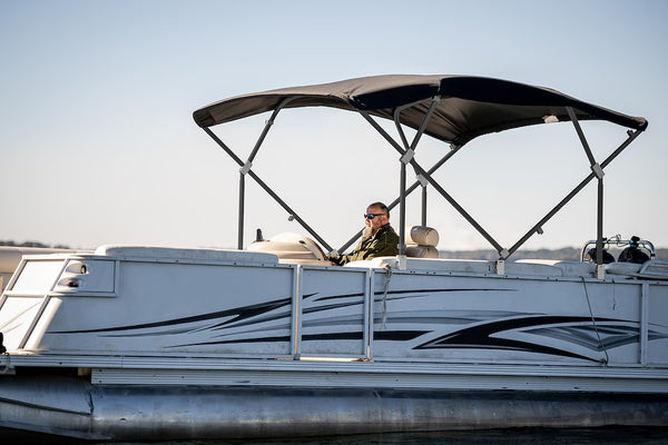Carver Boat Bimini Top (MPN: SD50517BB-UBL-19)
