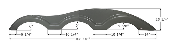 Icon Fender Skirt For Keystone Raptor Models (MPN: 01679)