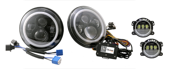 Quake LED Tempest Series Headlight Assembly (MPN: QTE781)