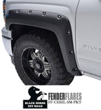 Black Horse Off Road Fender Flare (MPN: FF-CHSIL-SM-PKT)