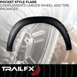 TrailFX Fender Flares (MPN: TFD3004T)