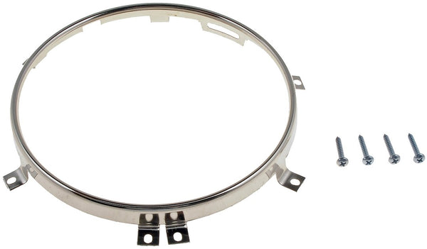 Headlight retaining ring for dual round lamp (MPN: 42408)