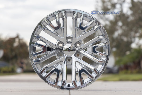 OE Wheels CV37 Chrome Plated Wheel (MPN: CV37-22090-6550-28C)