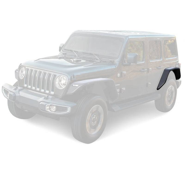 Black Horse Off Road Fender Flares (MPN: TFFJL2)